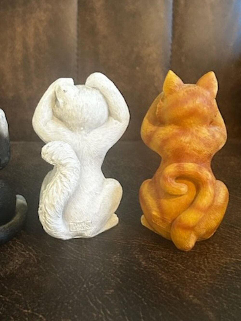 "Good Kitties" Figurines "See No Evil, Hear No Evil, Speak No Evil" Set of 3 - Picture 4 of 8